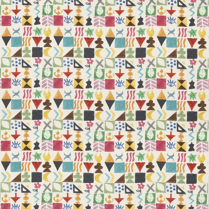 GP & J Baker Potato Print Jewel Fabric Sample BP11049.1.0