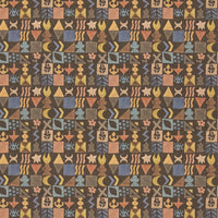 GP & J Baker Potato Print Chocolate Fabric BP11049.2.0