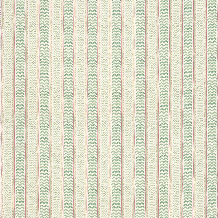 GP & J Baker Wriggle Room Green/Pink Fabric Sample BP11050.3.0