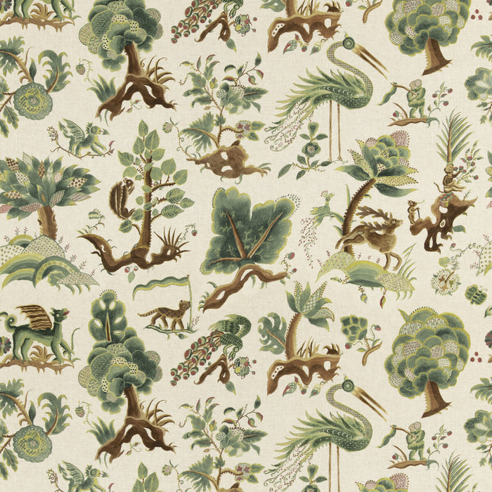 GP & J Baker Grand Gertrude Linen Fabric BP11074.1.0