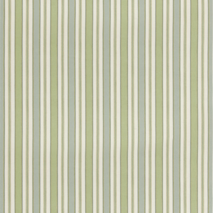 GP & J Baker Melbourne Stripe Aqua/Green Fabric BP11076.1.0
