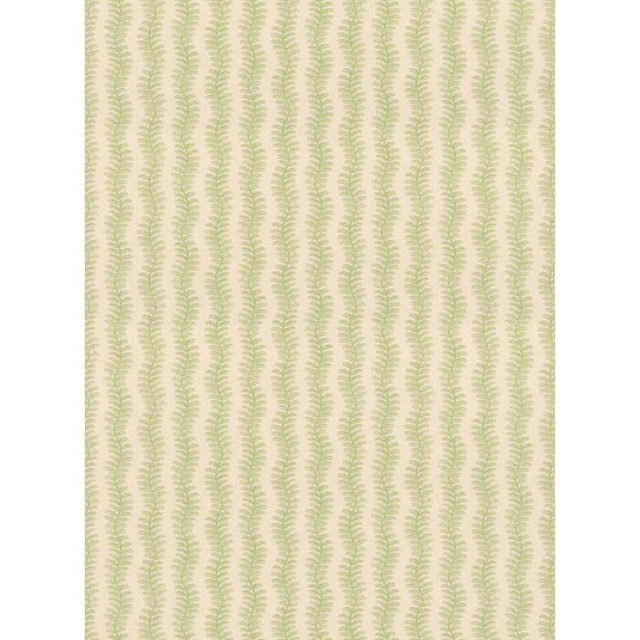 GP & J Baker Tetbury Stripe Leaf Green Fabric Sample BP11107.5.0