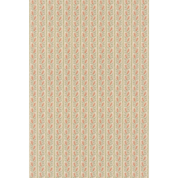 GP & J Baker Symington Green/Red Fabric Sample BP11111.5.0