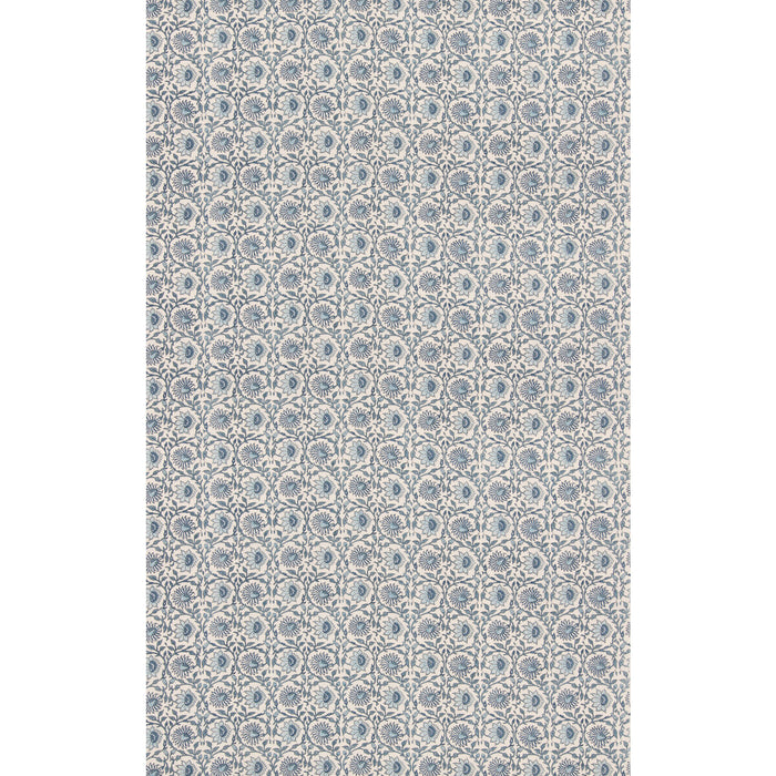 GP & J Baker Cecily Indigo Fabric Sample BP11120.1.0