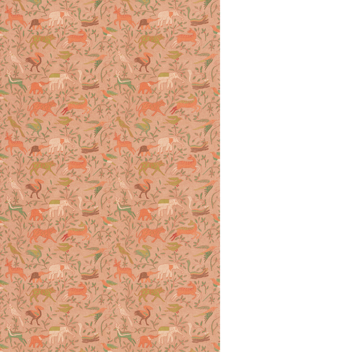 GP & J Baker Noah'S Ark Plaster Fabric Sample BP11133.1.0