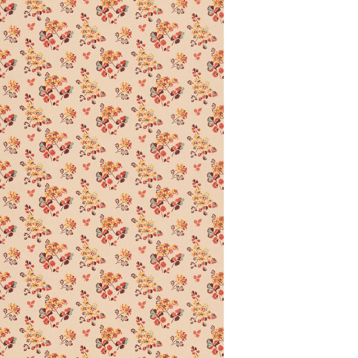 GP & J Baker Forest Flower Earth Fabric BP11134.5.0