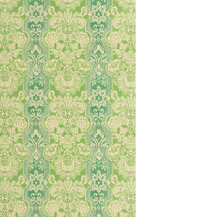 GP & J Baker Marigold Green Fabric Sample BP11136.3.0