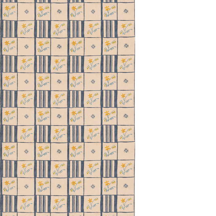 GP & J Baker Forget-Me-Not Indigo Fabric BP11137.1.0