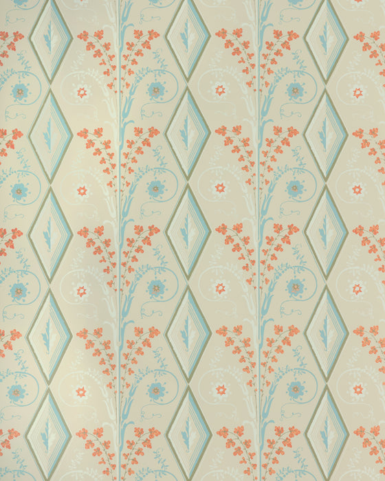 Brunschwig & Fils Gallier Diamond Opal Wallpaper BR-69004.3524.0