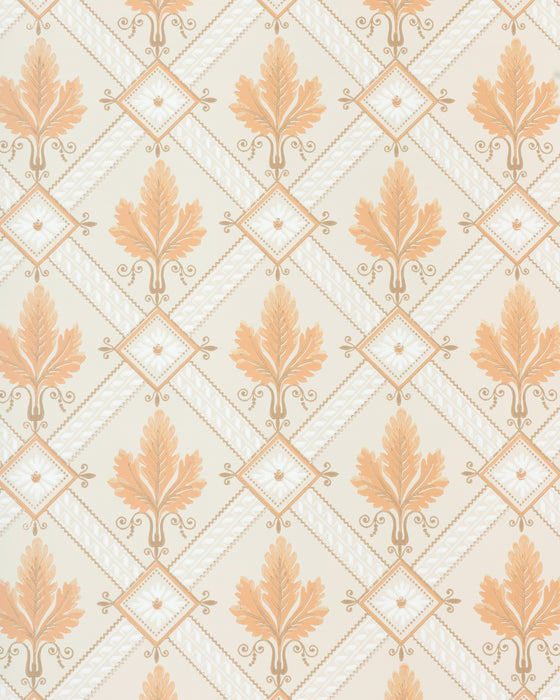 Brunschwig & Fils Latrobe Apricot Wallpaper BR-69408.12.0