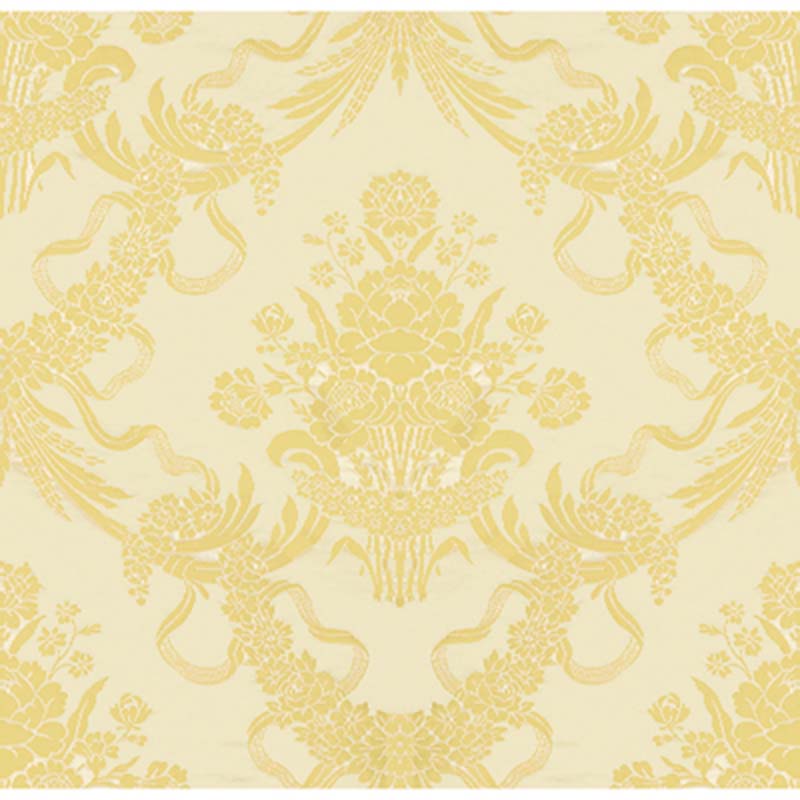 Brunschwig & Fils Charlieu Lampas Ivoire Fabric Sample BR-81036.A.0