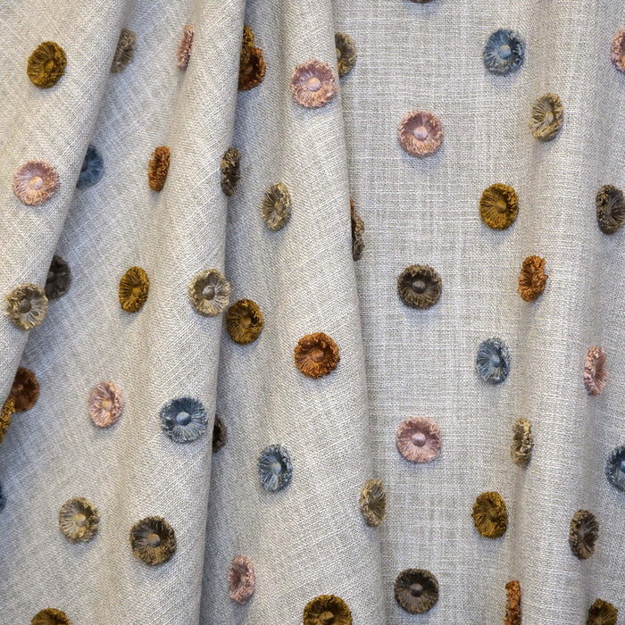 JF Fabrics Buttons 19 Fabric Sample 9012819