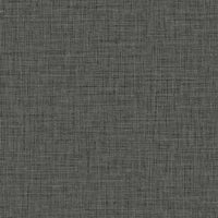 Seabrook Designs Easy Linen Charcoal Wallpaper BV30200