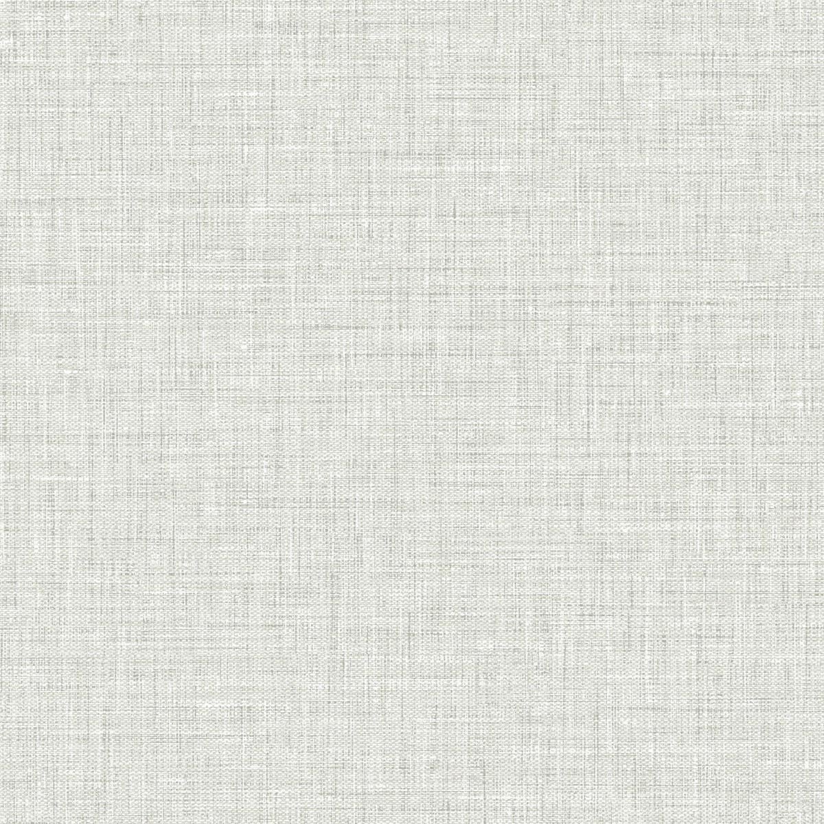 Seabrook Designs Easy Linen Heather Gray Wallpaper Sample BV30208