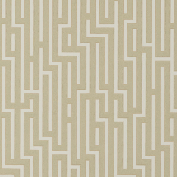 GP & J Baker Fretwork Parchment Wallpaper Sample BW45007.10.0
