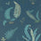 GP & J Baker Ferns Indigo/Teal Wallpaper BW45044.9.0