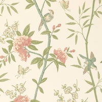 GP & J Baker Peony & Blossom Vintage Wallpaper BW45066.8.0