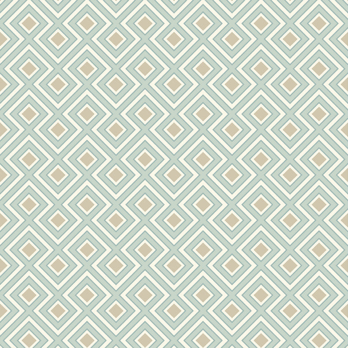 GP & J Baker La Fiorentina Small Aqua Wallpaper Sample BW45098.4.0