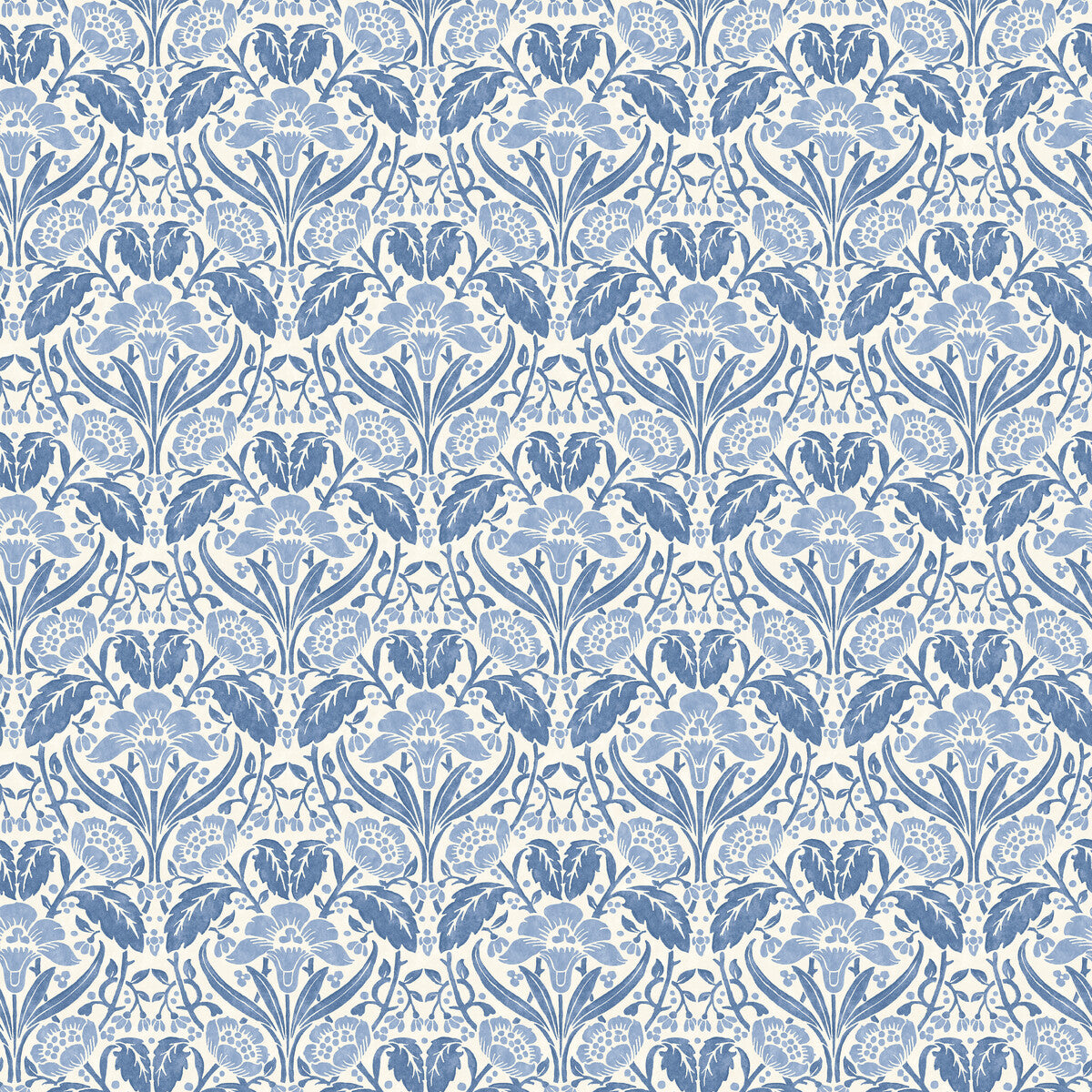 GP & J Baker Iris Meadow Blue Wallpaper BW45101.5.0