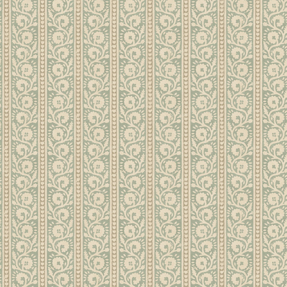 GP & J Baker Bibury Aqua Wallpaper Sample BW45113.2.0
