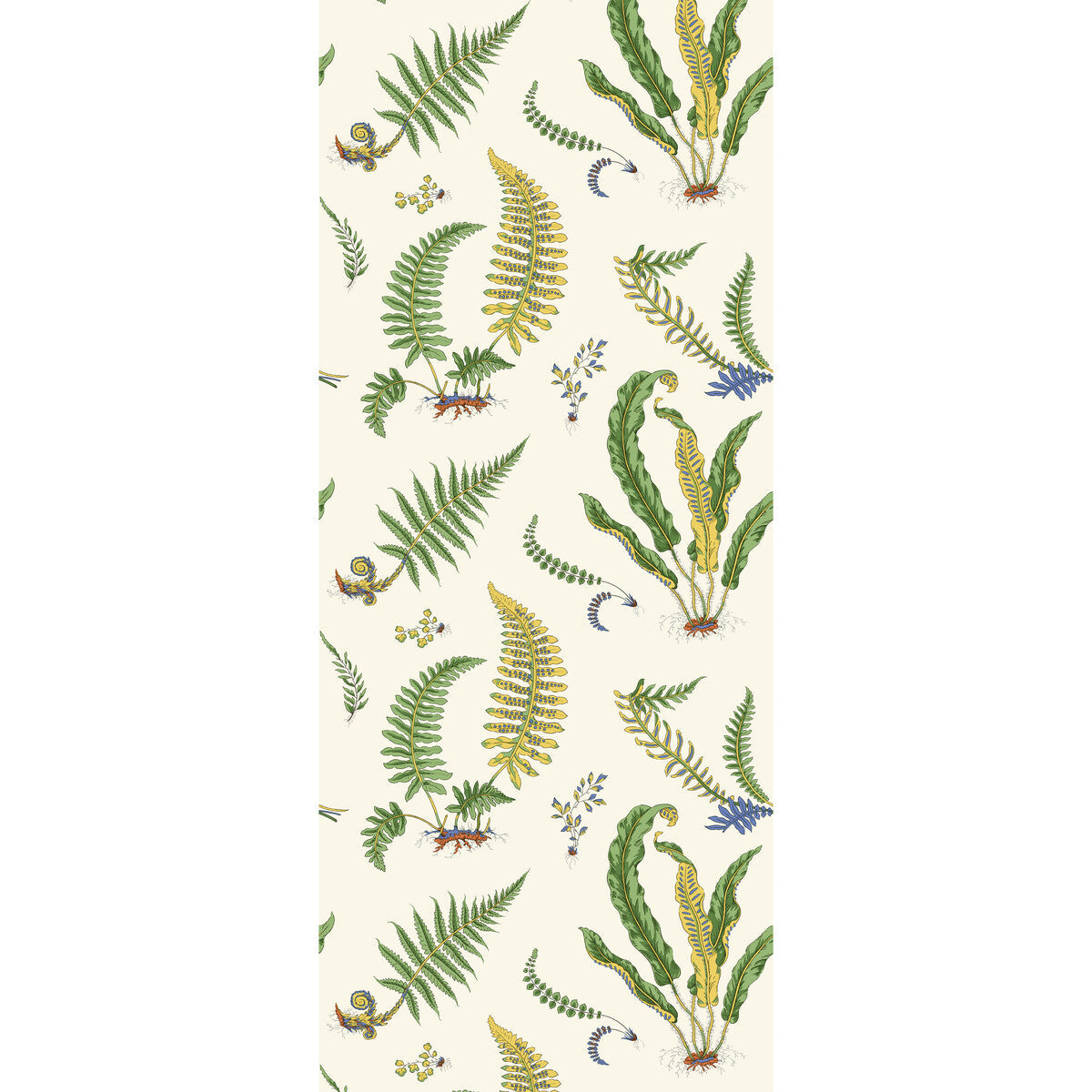 GP & J Baker Ferns Emerald Wallpaper Sample BW45122.1.0