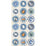 GP & J Baker Robina'S Dinner Party Blue Wallpaper BW45126.4.0