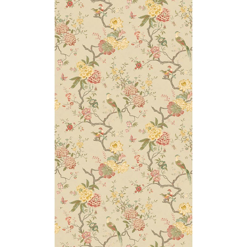 GP & J Baker Oriental Bird Mole Wallpaper BW45128.3.0