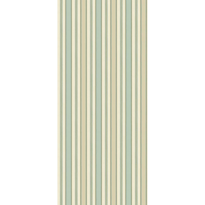 GP & J Baker Melbourne Stripe Aqua Wallpaper Sample BW45131.4.0