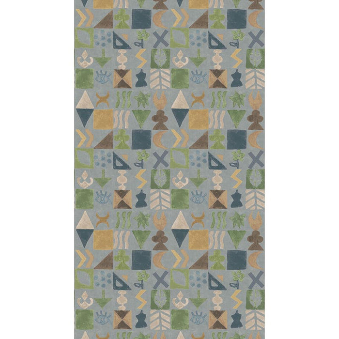 GP & J Baker Potato Print Blue Wallpaper BW45139.6.0