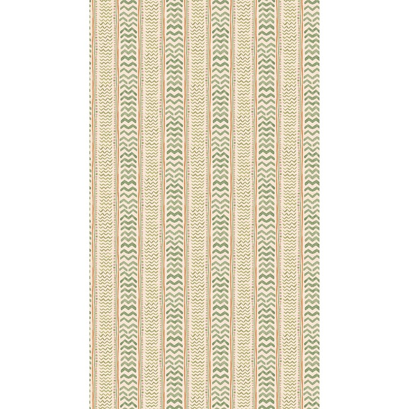 GP & J Baker Wriggle Room Sage Wallpaper Sample BW45140.1.0