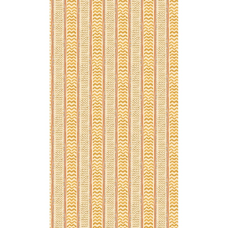 GP & J Baker Wriggle Room Ochre Wallpaper Sample BW45140.2.0