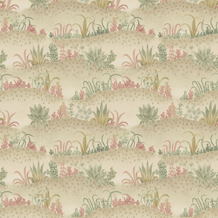 GP & J Baker Garden Tapestry Pink/Green Wallpaper Sample BW45145.3.0