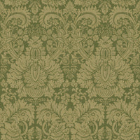 GP & J Baker Queen'S Damask Royal Green Wallpaper BW45146.1.0