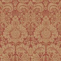 GP & J Baker Queen'S Damask Old Red Wallpaper BW45146.3.0