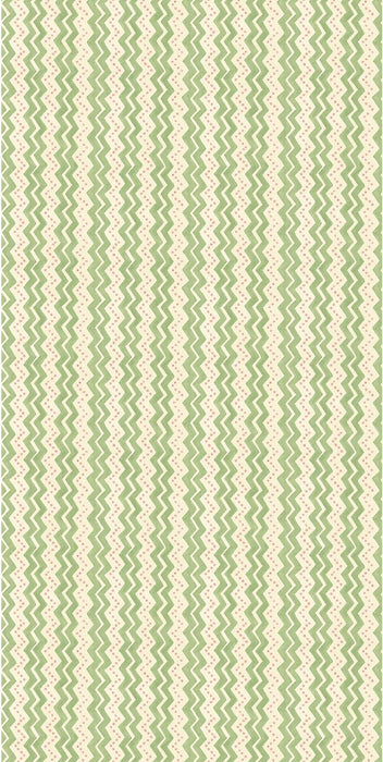 GP & J Baker Ziggy Green Wallpaper Sample BW45155.5.0