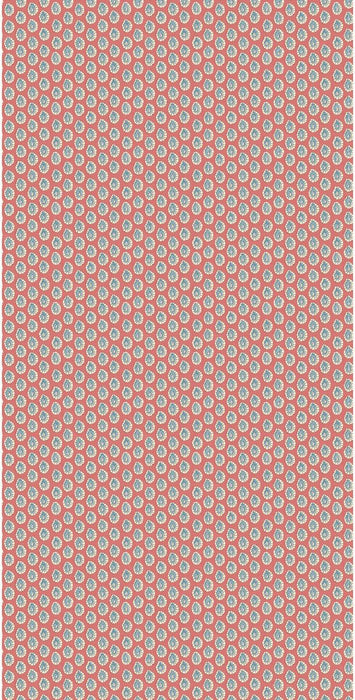 GP & J Baker Dotty Red/Blue Wallpaper Sample BW45157.7.0