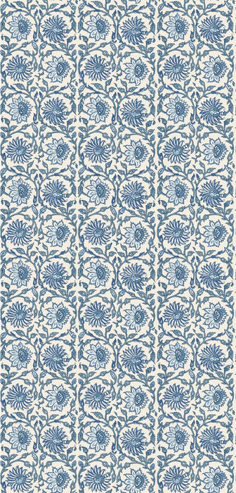 GP & J Baker Cecily Indigo Wallpaper BW45159.1.0
