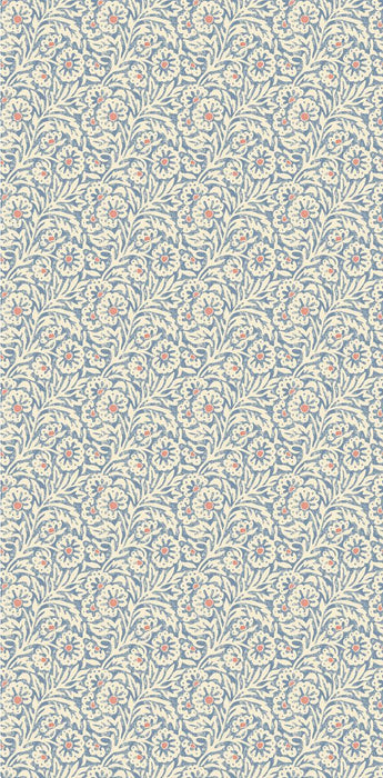 GP & J Baker Flower Patch Blue Wallpaper Sample BW45160.1.0