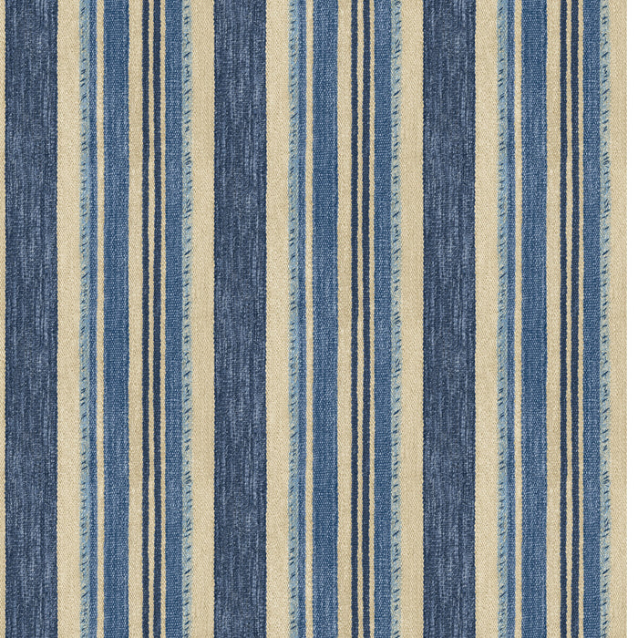 GP & J Baker Cloudline Indigo Wallpaper BW45161.5.0