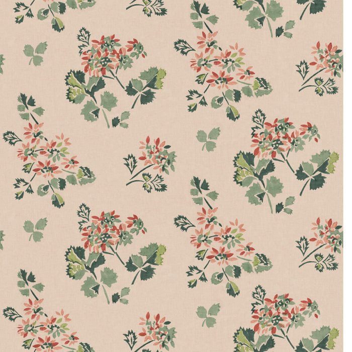GP & J Baker Forest Flower Plaster Wallpaper Sample BW45163.1.0