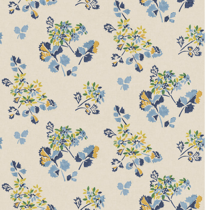 GP & J Baker Forest Flower Blue/Green Wallpaper BW45163.2.0