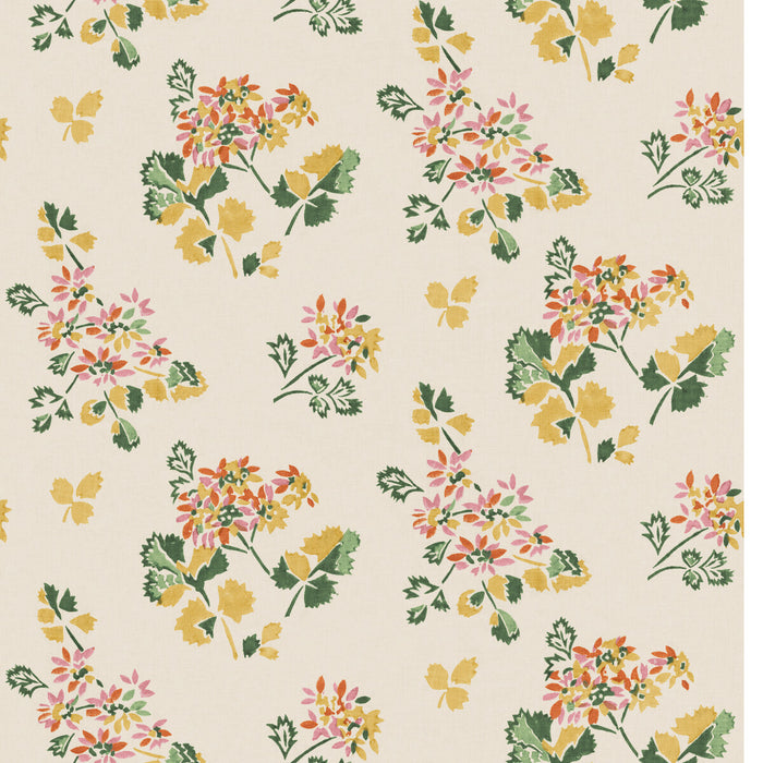 GP & J Baker Forest Flower Spice/Ochre Wallpaper Sample BW45163.4.0