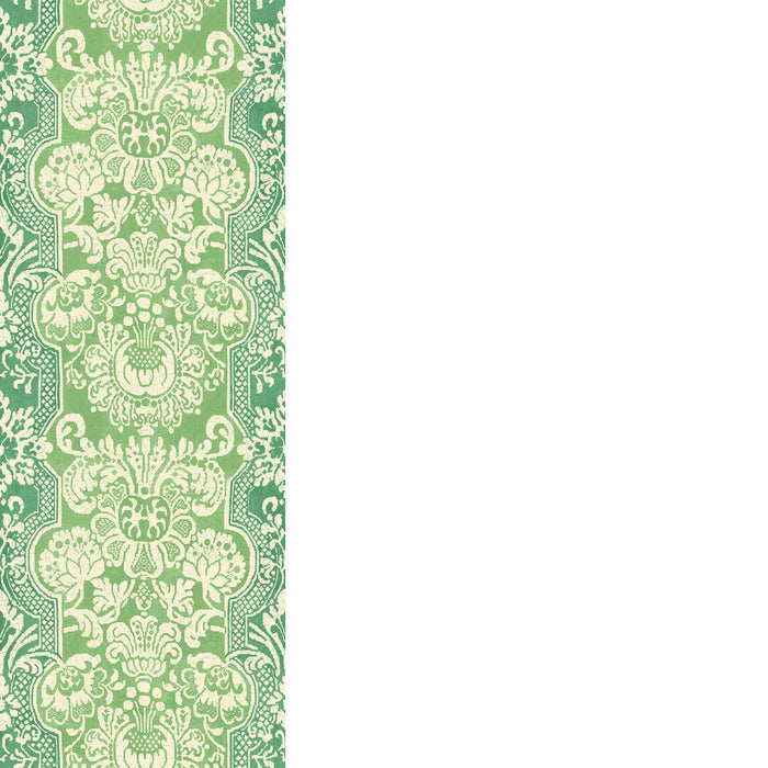 GP & J Baker Marigold Green Wallpaper Sample BW45164.3.0