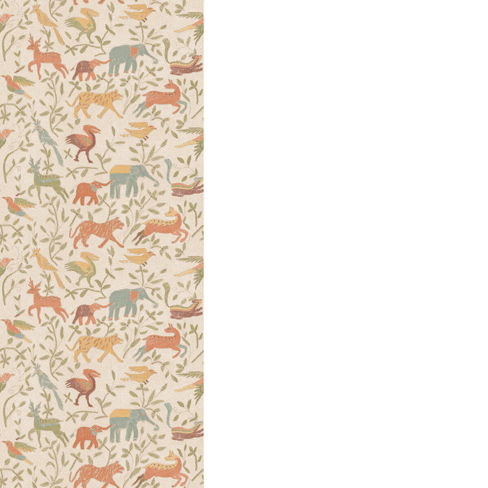 GP & J Baker Noah'S Ark Savannah Wallpaper Sample BW45166.6.0