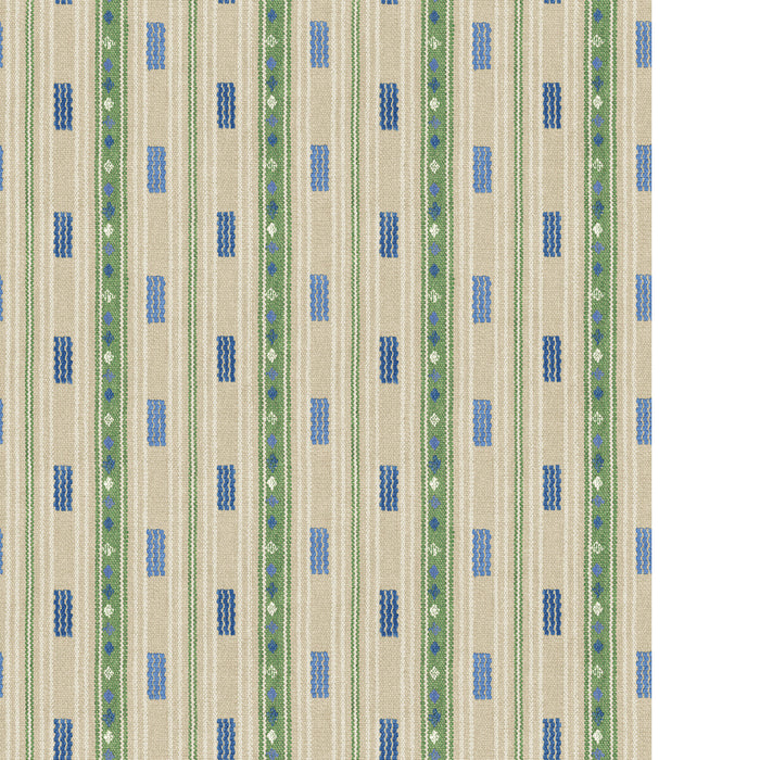 GP & J Baker Tradewind Blue/Green Wallpaper Sample BW45167.6.0