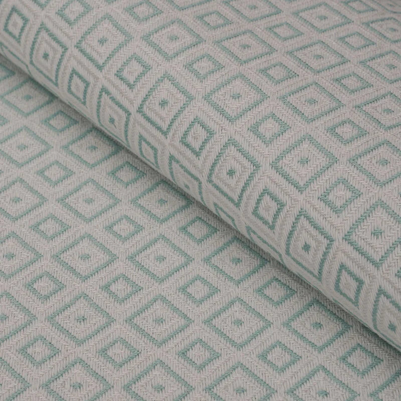 Link Outdoor Birdseye Turquoise Fabric Sample 495-42