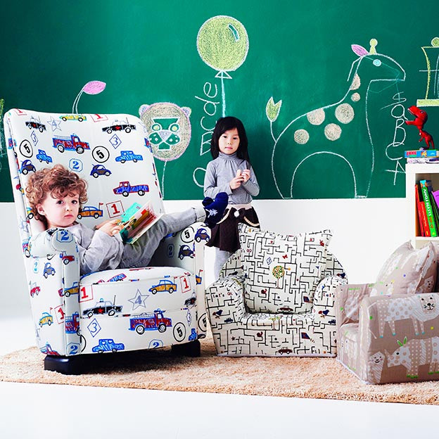 Pierre Frey Tut-Tut Camion Fabric Sample F2970001