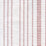 Calvin Border Line Salmon Fabric 12332
