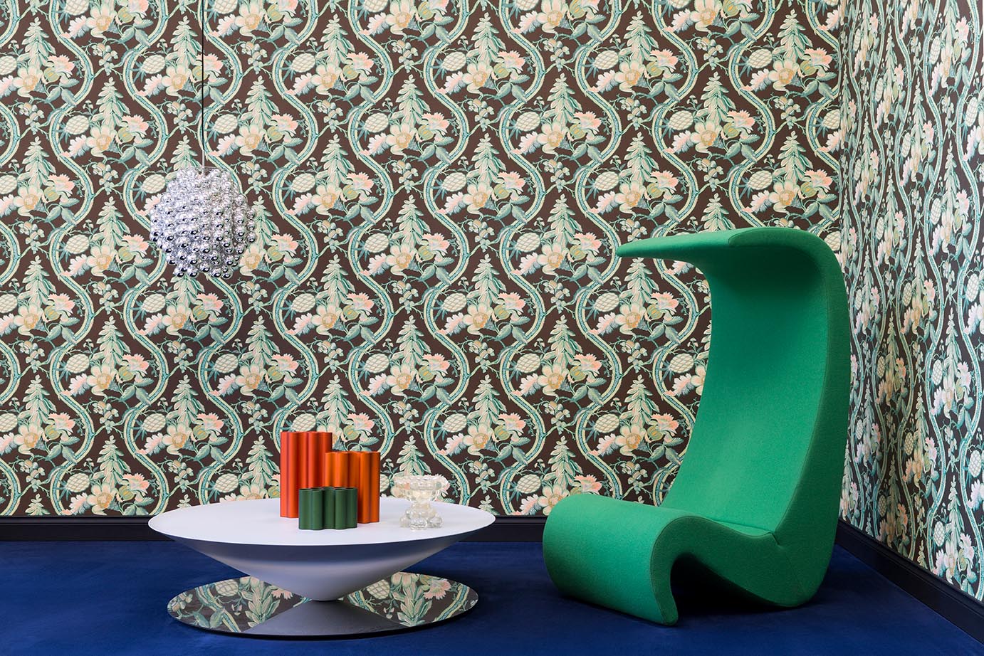 Braquenie A La Table Du Roi Ca Leste Fabric B7643002