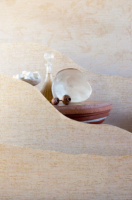 Pierre Frey Aiden Sable Wallpaper Sample FP037001